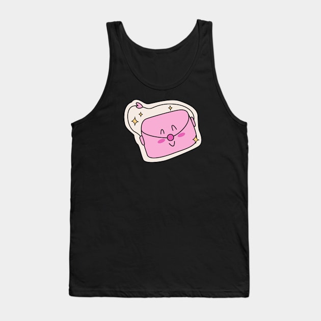 Cute pink handbag design Tank Top by BrightLightArts